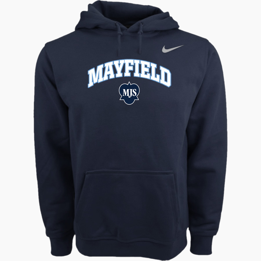 Mayfield Junior School Mustangs Online Store Nike Men's Club Pullover Fleece Hoodie