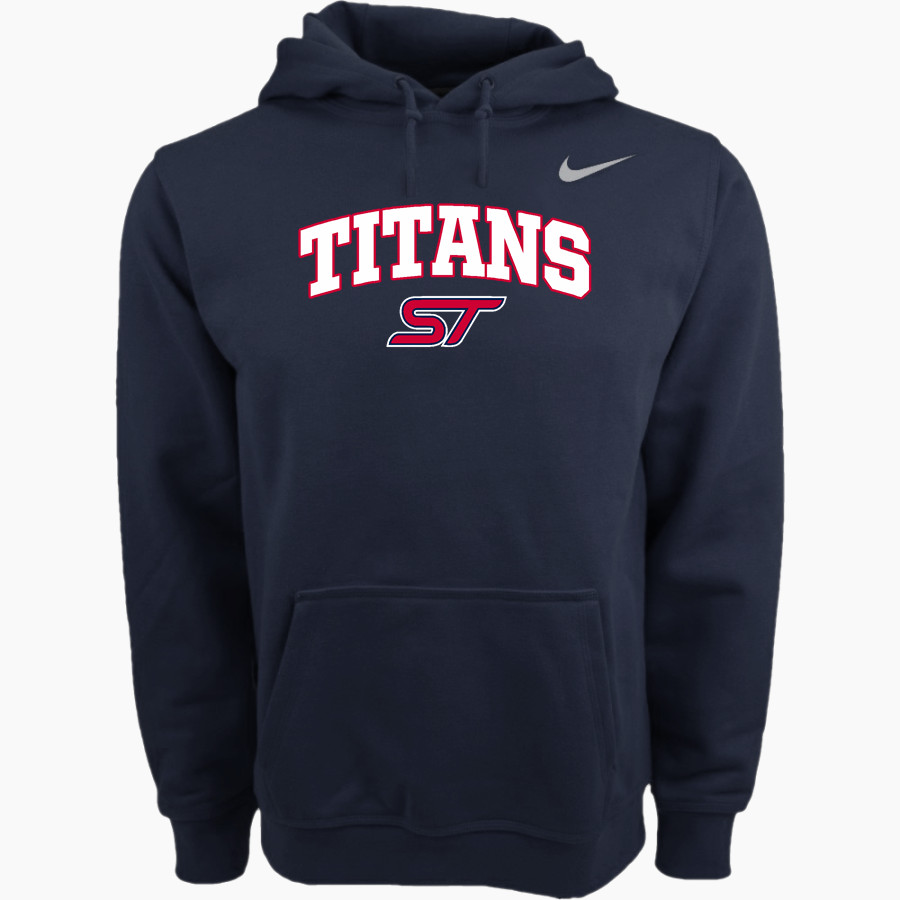 Tesoro Titans Nike Men's Club Pullover Fleece Hoodie