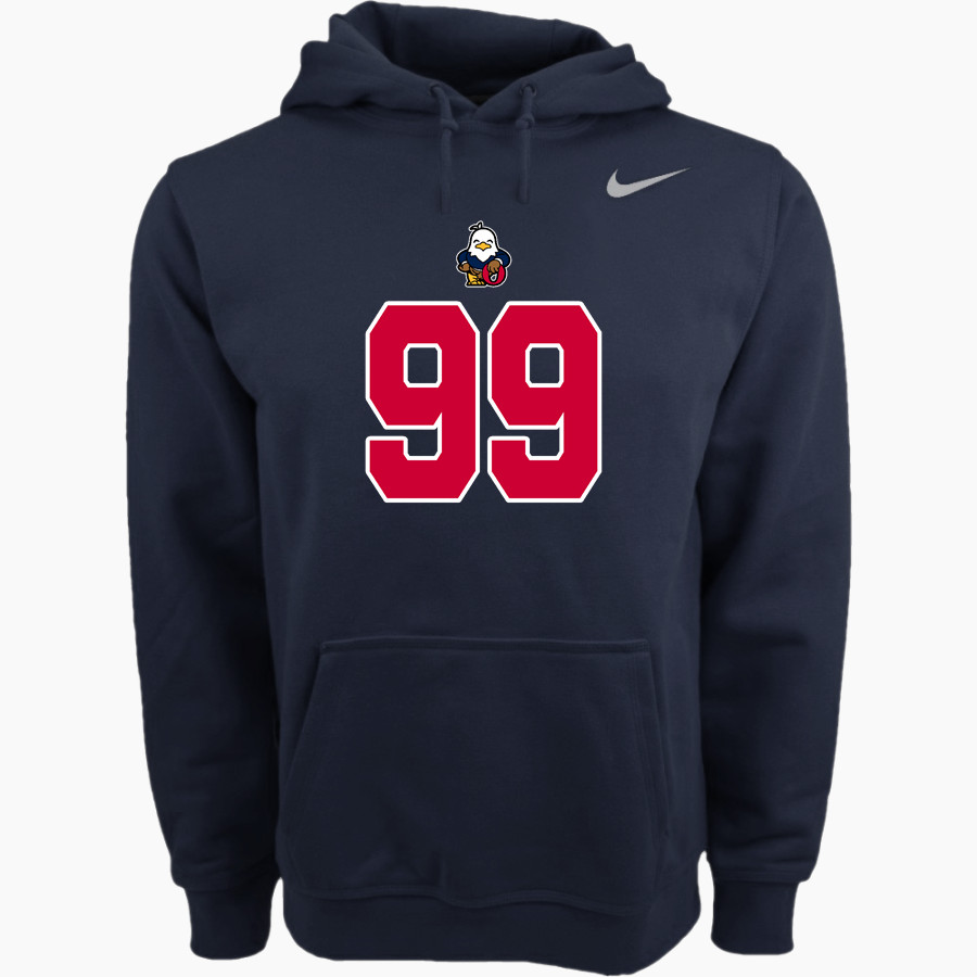 Oswalt Eagles <span class="pdp-name-mascot">Oswalt Academy Eagles</span> Nike Men's Club Pullover Fleece Hoodie
