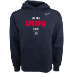 Bluefield University Sideline Store <span class="pdp-name-mascot">Bluefield University</span> Nike Men's Club Pullover Fleece Hoodie Front Thumbnail