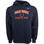 Palm Beach PBIA <span class="pdp-name-mascot">Palm Beach International Academy</span> Nike Men's Club Pullover Fleece Hoodie Front Thumbnail