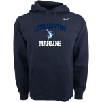 Lowcountry Marlins <span class="pdp-name-mascot">lowcountry Marlins</span> Nike Men's Club Pullover Fleece Hoodie Front Thumbnail