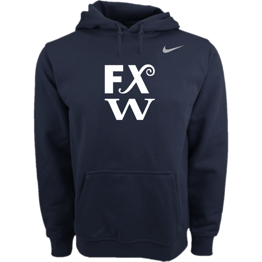 Frances Xavier Warde Jaguars <span class="pdp-name-mascot">Frances Xavier Warde School Jaguars</span> Nike Men's Club Pullover Fleece Hoodie