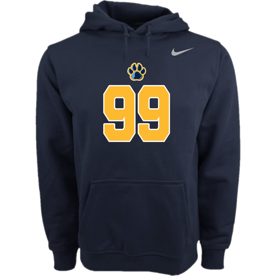 KENMORE EAST HIGH SCHOOL once a bulldog always a bulldog <span class="pdp-name-mascot">KENMORE EAST BULLDOGS</span> Nike Men's Club Pullover Fleece Hoodie