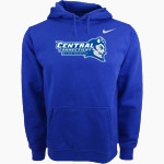 CCSU Blue Devils <span class="pdp-name-mascot">CCSU Blue Devils</span> Nike Men's Club Pullover Fleece Hoodie Front Thumbnail