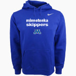 Minnetonka Skippers <span class="pdp-name-mascot">Minnetonka Skippers</span> Nike Men's Club Pullover Fleece Hoodie Front Thumbnail