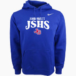 John Swett High School Online Apparel Store Nike Men's Club Pullover Fleece Hoodie Front Thumbnail