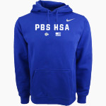 PBS HSA Wolves <span class="pdp-name-mascot">PBSHSA Wolves</span> Nike Men's Club Pullover Fleece Hoodie Front Thumbnail