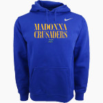Madonna Crusaders Nike Men's Club Pullover Fleece Hoodie Front Thumbnail