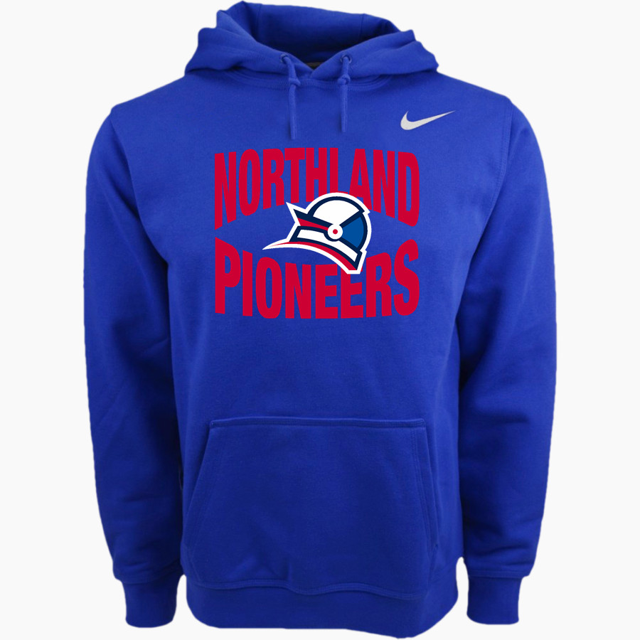 NORTHLAND Pioneers Nike Men's Club Pullover Fleece Hoodie