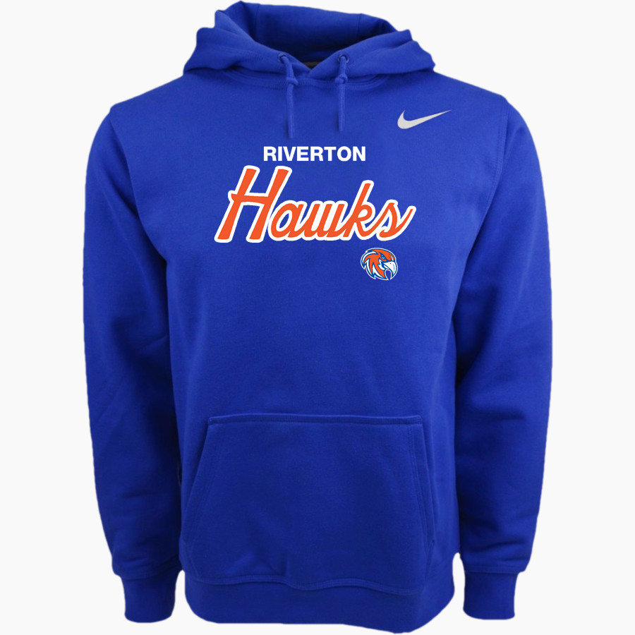 Riverton Hawks Nike Men's Club Pullover Fleece Hoodie