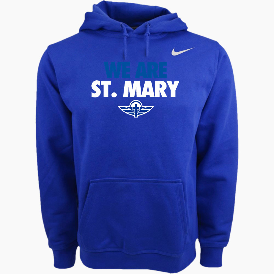 St. Mary Angels Nike Men's Club Pullover Fleece Hoodie