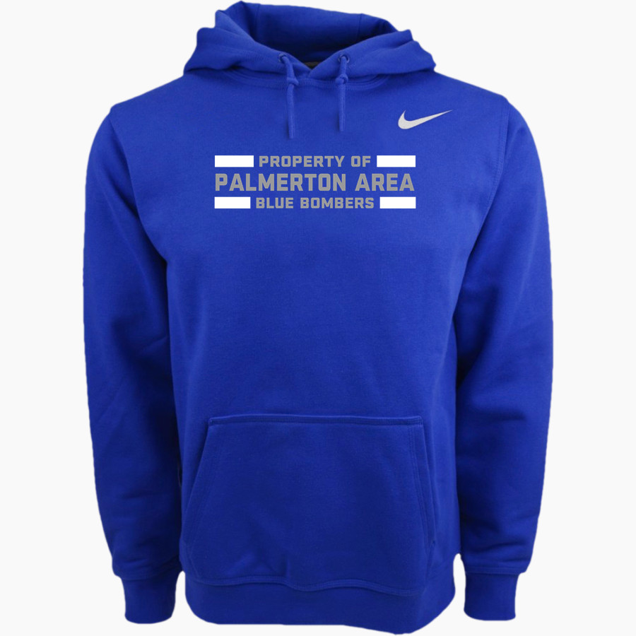 Palmerton Area Blue Bombers <span class="pdp-name-mascot">Palmerton Area Blue Bombers</span> Nike Men's Club Pullover Fleece Hoodie