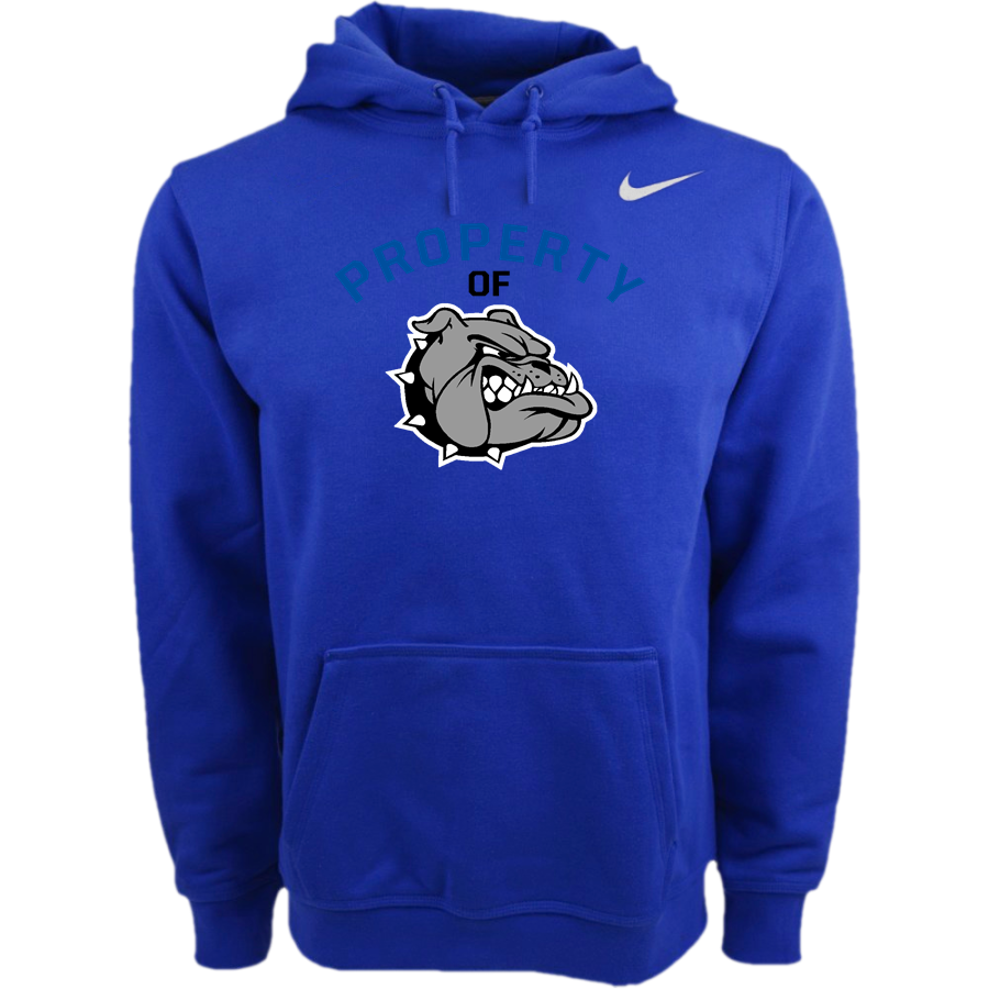 LOVELL HIGH SCHOOL BULLDOGS <span class="pdp-name-mascot">LOVELL BULLDOGS</span> Nike Men's Club Pullover Fleece Hoodie