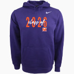 McDonough Rams <span class="pdp-name-mascot">McDonough Rams</span> Nike Men's Club Pullover Fleece Hoodie Front Thumbnail