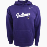 PACIFIC HIGH SCHOOL INDIANS Nike Men's Club Pullover Fleece Hoodie Front Thumbnail