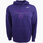 HAYWOOD TOMCATS ONLINE STORE <span class="pdp-name-mascot">HAYWOOD TOMCATS</span> Nike Men's Club Pullover Fleece Hoodie Front Thumbnail