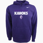 Collinsville Kahoks Nike Men's Club Pullover Fleece Hoodie Front Thumbnail
