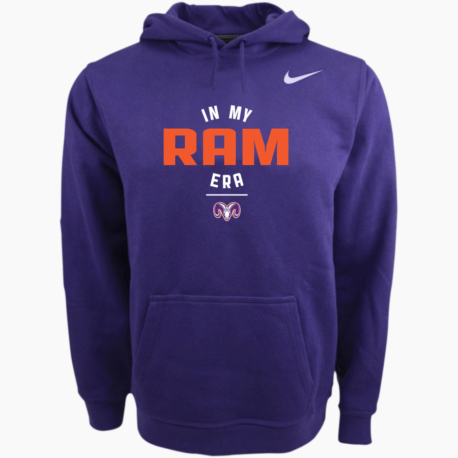 McDonough Rams Nike Men's Club Pullover Fleece Hoodie