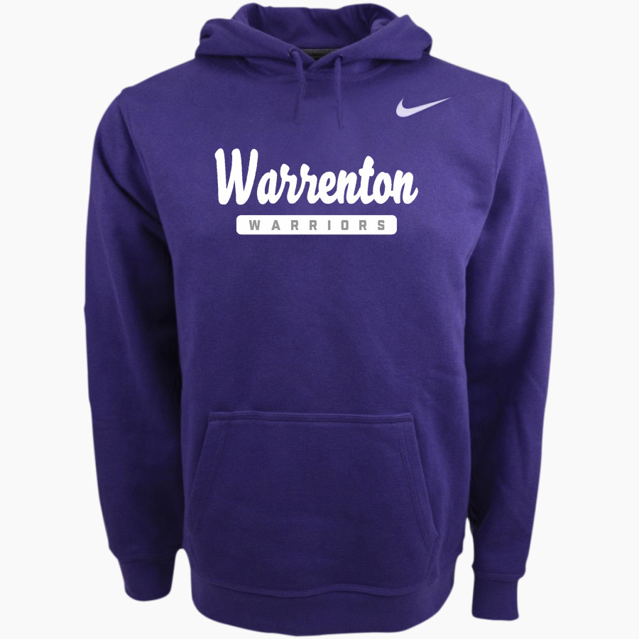 Warrenton Warriors Nike Men's Club Pullover Fleece Hoodie