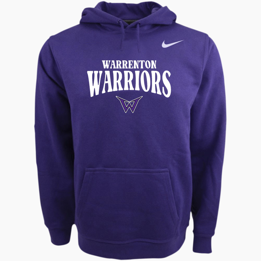 Warrenton Warriors <span class="pdp-name-mascot">Warrenton Warriors</span> Nike Men's Club Pullover Fleece Hoodie