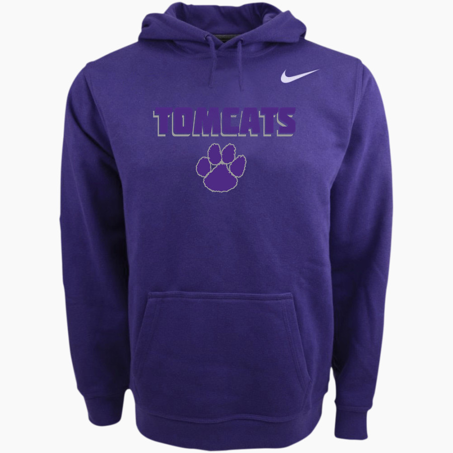 HAYWOOD TOMCATS ONLINE STORE <span class="pdp-name-mascot">HAYWOOD TOMCATS</span> Nike Men's Club Pullover Fleece Hoodie