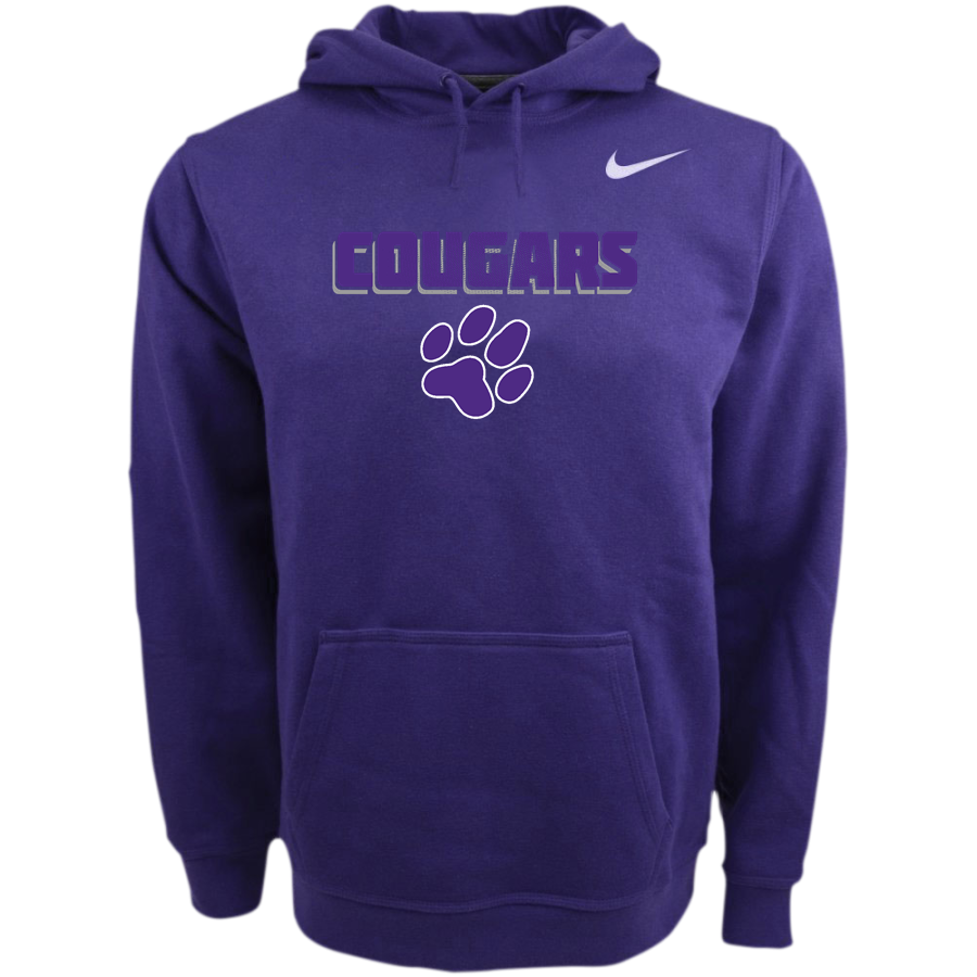 Josephinum Academy of the Sacred Heart <span class="pdp-name-mascot">Josephinum Academy Cougars</span> Nike Men's Club Pullover Fleece Hoodie