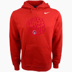 Crestview Bobcats <span class="pdp-name-mascot">Crestview Elementary School Bobcats</span> Nike Men's Club Pullover Fleece Hoodie Front Thumbnail