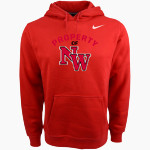 Northwest Mounties Nike Men's Club Pullover Fleece Hoodie Front Thumbnail