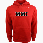 MMI PREPARATORY SCHOOL PREPPERS <span class="pdp-name-mascot">MMI PREPARATORY PREPPERS</span> Nike Men's Club Pullover Fleece Hoodie Front Thumbnail