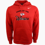 GRANITE CITY HIGH SCHOOL WARRIORS <span class="pdp-name-mascot">GRANITE CITY WARRIORS</span> Nike Men's Club Pullover Fleece Hoodie Front Thumbnail