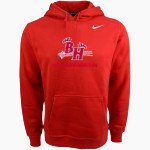 BETH HAVEN CHRISTIAN School Online Apparel Store Nike Men's Club Pullover Fleece Hoodie Front Thumbnail
