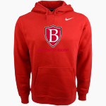 BEREAN BAPTIST ACADEMY BULLDOGS <span class="pdp-name-mascot">BEREAN BAPTIST ACADEMY BULLDOGS</span> Nike Men's Club Pullover Fleece Hoodie Front Thumbnail
