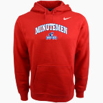 REVERE MINUTEMEN ONLINE STORE Nike Men's Club Pullover Fleece Hoodie Front Thumbnail