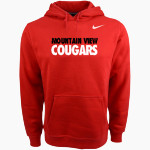 Mountain View Cougars <span class="pdp-name-mascot">Mountain View Cougars</span> Nike Men's Club Pullover Fleece Hoodie Front Thumbnail