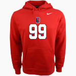 Medford Tech Jaguars <span class="pdp-name-mascot">Medford Tech High School Jaguars</span> Nike Men's Club Pullover Fleece Hoodie Front Thumbnail