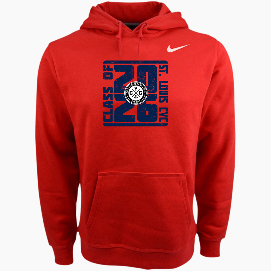 St. Louis CYC St. Louis CYC Nike Men's Club Pullover Fleece Hoodie