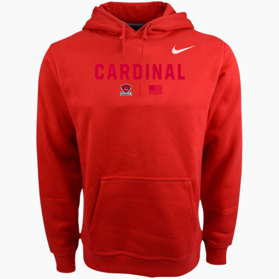 CARDINAL HIGH SCHOOL HUSKIES Nike Men's Club Pullover Fleece Hoodie