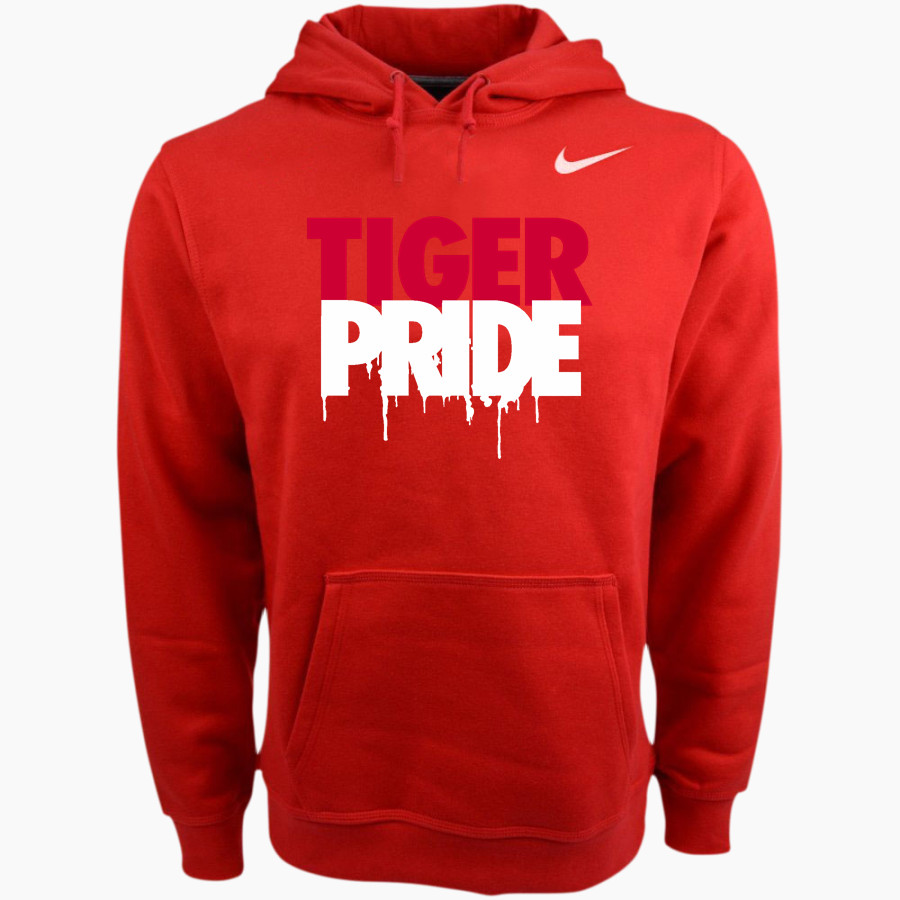 Wittenberg University Tigers <span class="pdp-name-mascot">Wittenberg University Tigers</span> Nike Men's Club Pullover Fleece Hoodie