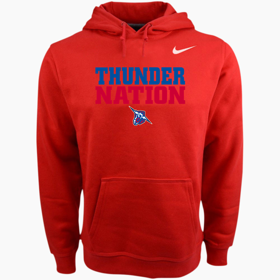 NORTH CENTRAL THUNDER Nike Men's Club Pullover Fleece Hoodie
