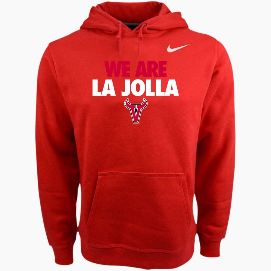 La Jolla Vikings Nike Men's Club Pullover Fleece Hoodie