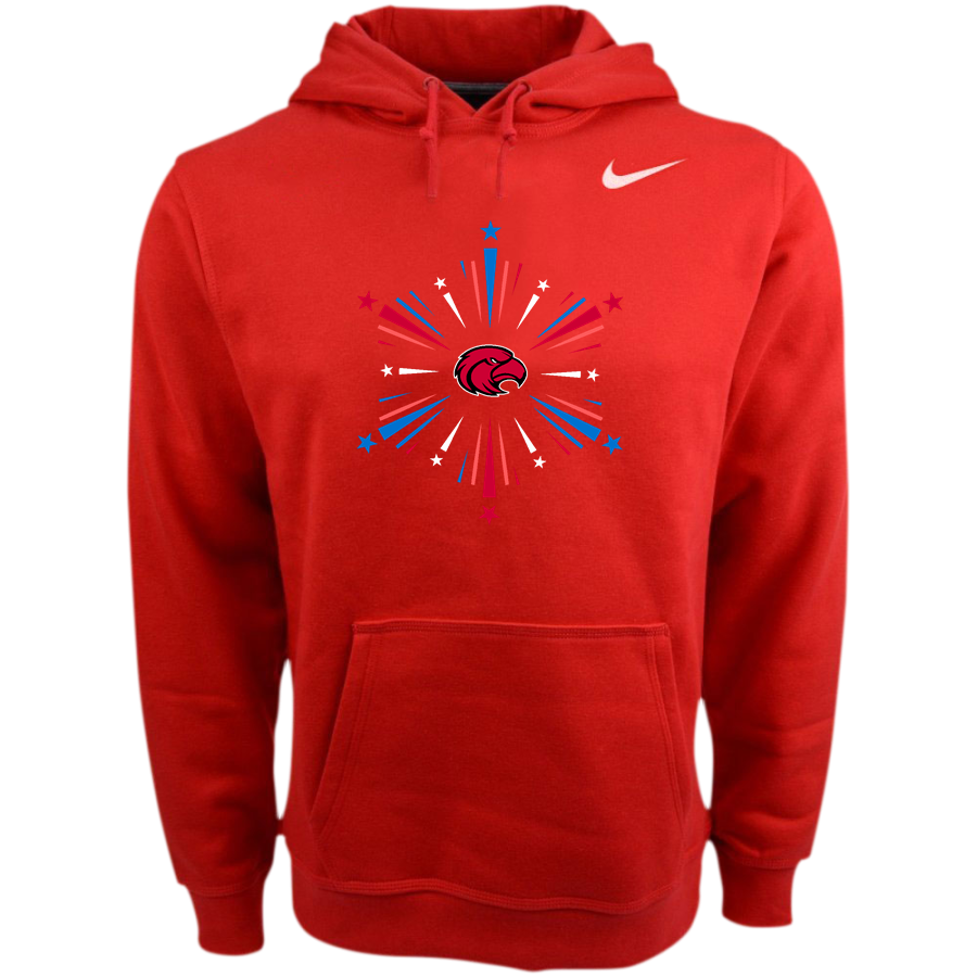 WEST UNION HIGH SCHOOL EAGLES <span class="pdp-name-mascot">WEST EAGLES</span> Nike Men's Club Pullover Fleece Hoodie