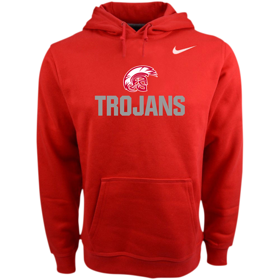 TUNSTALL SENIOR HIGH SCHOOL TROJANS <span class="pdp-name-mascot">TUNSTALL TROJANS</span> Nike Men's Club Pullover Fleece Hoodie