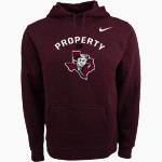 GRAPELAND HIGH SCHOOL SANDIES <span class="pdp-name-mascot">GRAPELAND SANDIES</span> Nike Men's Club Pullover Fleece Hoodie Front Thumbnail