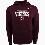 Tennessee Vikings <span class="pdp-name-mascot">Tennessee Vikings</span> Nike Men's Club Pullover Fleece Hoodie Front Thumbnail