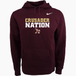 EDGEWOOD CRUSADERS The Official Online Store Nike Men's Club Pullover Fleece Hoodie Front Thumbnail