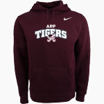 ARP HIGH SCHOOL TIGERS Nike Men's Club Pullover Fleece Hoodie Front Thumbnail