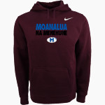 Moanalua Na Menehune Nike Men's Club Pullover Fleece Hoodie Front Thumbnail