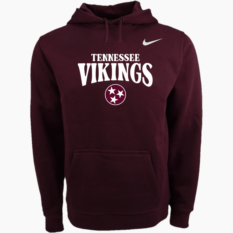 Tennessee Vikings <span class="pdp-name-mascot">Tennessee Vikings</span> Nike Men's Club Pullover Fleece Hoodie