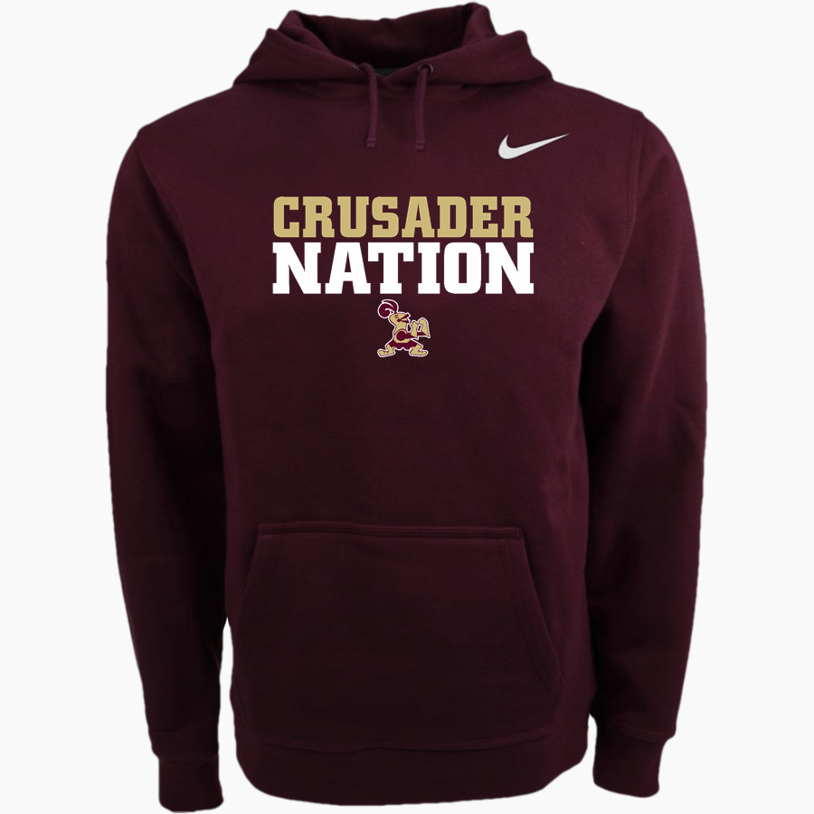 EDGEWOOD CRUSADERS The Official Online Store Nike Men's Club Pullover Fleece Hoodie